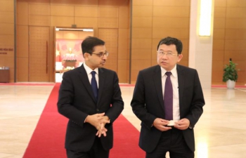 Ambassador's Meeting with Chairman of Foreign Affairs Committee of National Assembly of Vietnam
